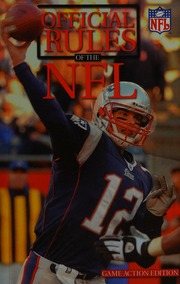 2004 Official Playing Rules Of The National Football League Upson