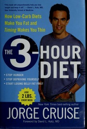The 3hour Diet 1st Ed Jorge Cruise