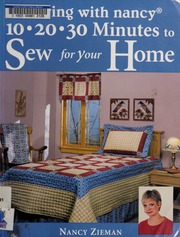 102030 Minutes To Sew For Your Home None Zieman Nancy Luedtke