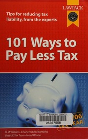 101 Ways To Pay Less Tax Hm Williams Firm