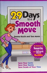 29 Days To A Smooth Move Kozik Donna Maras Tara