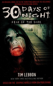 30 Days Of Night Fear Of The Dark None 1st Pocket Star Books Pbk Ed Lebbon