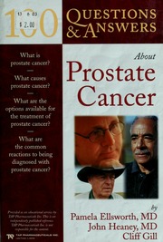 100 Questions Answers About Prostate Cancer Ellsworth Pamela