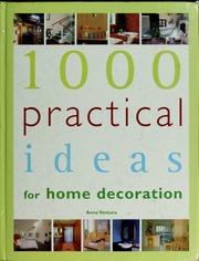 1000 Practical Ideas For Home Decoration Ventura Anna 1936