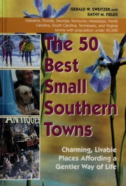 The 50 Best Small Southern Towns Sweitzer Gerald W Fields Kathy M
