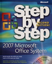 2007 Microsoft Office System Step By Step None 2 Edition None