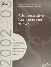 200203 National Faculty Salary Survey By Discipline And Rank In Public Fouryear Colleges And Universities College And University Professional Association For Human Resources
