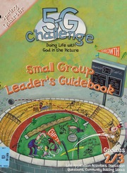 5g Challenge Spring Quarter Small Group Leaders Guidebook Doing Life With God In The Picture Willow Creek Association
