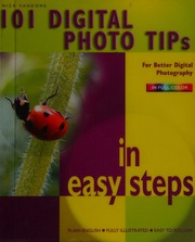 101 Digital Photo Tips In Easy Steps Vandome Nick