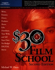 30 Film School None 2 Edition Dean Michael W Michael Wareham