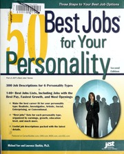 50 Best Jobs For Your Personality J Michael Farr