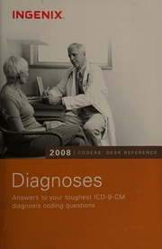 2008 Coders Desk Reference For Diagnoses 5 Edition Ingenix Firm