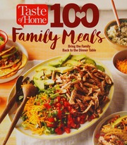 100 Family Meals Bring The Family Back To The Dinner Table Cassidy