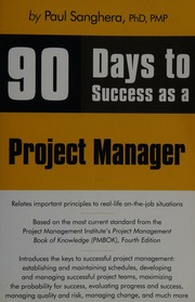 90 Days To Success As A Project Manager Sanghera Paul