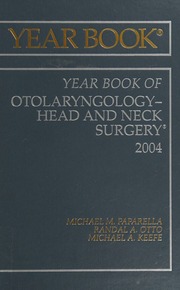 2004 Yearbook Of Otolaryngology Head And Neck Surgery Rev Ed Edition Paparella