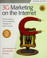 3g Marketing On The Internet 7th Ed Susan Sweeney