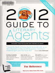 2012 Guide To Literary Agents Electronic Resource 21st Annual Ed Sambuchino