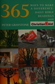 365 Ways To Make A Difference Daily Bible Readings With Christian Aid Graystone