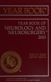 2003 Yearbook Of Neurology Neurosurgery Rev Ed Edition Bradley