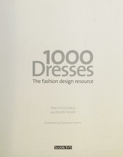 1000 Dresses The Fashion Design Resource First Edition For North America Fitzgerald