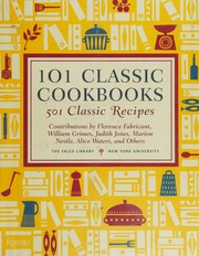 101 Classic Cookbooks 501 Classic Recipes Taylor Marvin J Wolf