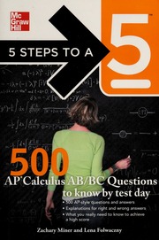 500 Ap Calculus Abbc Questions To Know By Test Day None Miner