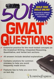 501 Gmat Questions First Edition Learningexpress Organization