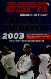 2003 Espn Information Please Sports Almanac Brown Gerry Morrison