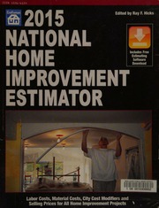 2015 National Home Improvement Estimator Hicks Ray F
