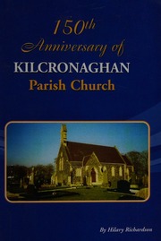 150th Anniversary Of Kilcronaghan Parish Church Richardson Hilary