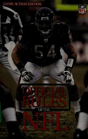 2007 Official Playing Rules Of The National Football League National Football League