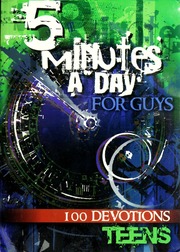 5 Minutes A Day For Guys 100 Devotions Teens Lifeway
