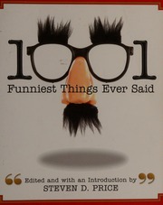 1001 Funniest Things Ever Said Price Steven D