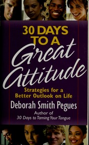 30 Days To A Great Attitude Pegues Deborah Smith 1950