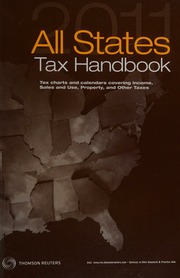 2011 All States Tax Handbook Na