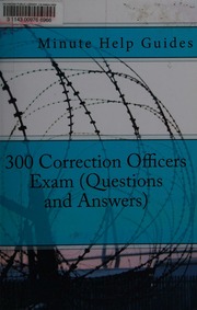 300 Correction Officers Exam Questions And Answers Unknown