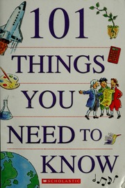 101 Things You Need To Know New York Scholastic