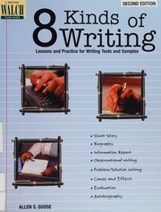 8 Kinds Of Writing Lessons And Practice For Writing Tests And Samples Goose