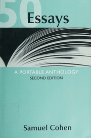 50 Essays A Portable Anthology 2nd Ed Cohen Samuel S