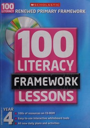 100 Literacy Framework Lessons Various