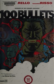 100 Bullets The Deluxe Edition Book Three Deluxe Ed Azzarello