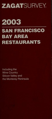 2003 San Francisco Bay Area Restaurants Dias Blue Anthony