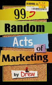 993 Random Acts Of Marketing None Mclellan Drew None