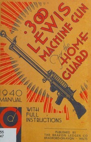 300 Lewis Machine Gunhome Guard 1940 Bodman H W