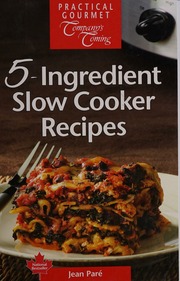 5ingredient Slow Cooker Recipes Pare Jean 1927 Author