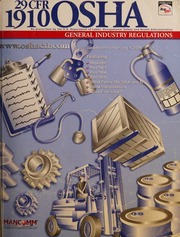 29 Cfr Code Of Federal Regulations Part 1910 General Industry Mangan Communications