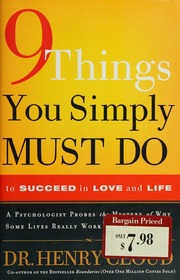 9 Things You Simply Must Do To Succeed In Ove And Life Henry Cloud