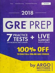 2018 Gre Prep Argo Brothers Firm