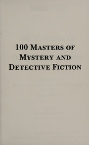 100 Masters Of Mystery And Detective Fiction Kelleghan Fiona Fiona Kelleghan