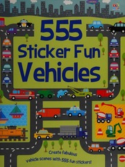 555 Sticker Fun Vehicles Mayes Susan Crisp Dan